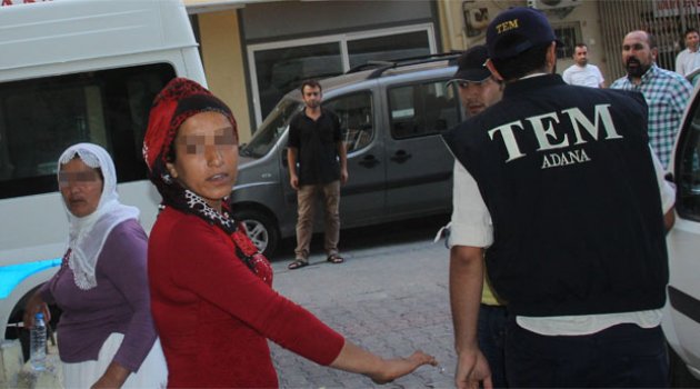 Teröristin ablası pişkinlikte sınır tanımadı