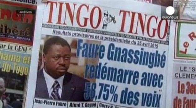 Togo'da Devlet Başkanı Gnassinbe Üçüncü Kez İktidarda