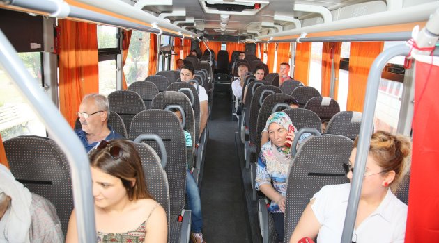 Toplu taşımada çok koltuklu otobüs dönemi