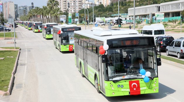 Toplu taşımaya 20 otobüs