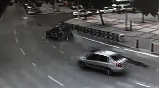 Trafik kazaları Mobese’ye takıldı