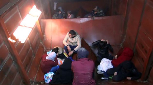Tren vagonlarından insanlık dramı çıktı
