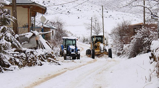 Tufanbeyli’de Kapalı Yol Kalmadı