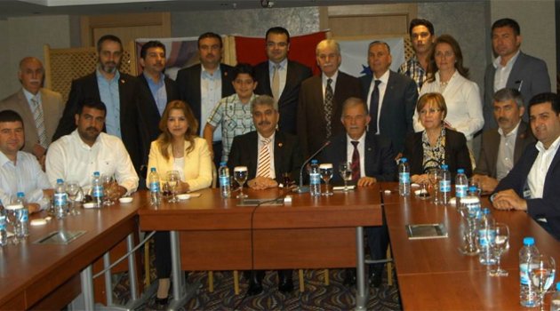 TÜMSİAD MHP’li adayları ağırladı