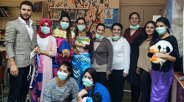 Tunes Mühendislik’ten  yaşlılara giysi yardımı