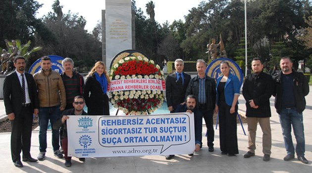 Turist rehberleri "Dünya Rehberler Günü"nü kutladı