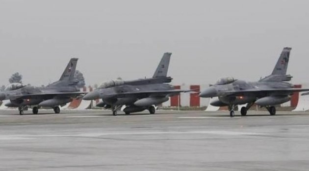Türk jetleri 'kırmızı’ alarma geçti
