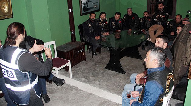 Türk Rıders Chopper Club üyeleri dolandırıcılık ile ilgili bilgilendirildi