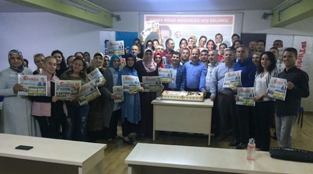Türkiye Gazetesinin 48. Yılını Adana Bölge Çalışanları Kutladı