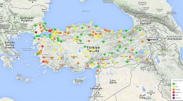 Türkiye'nin havası alarm veriyor