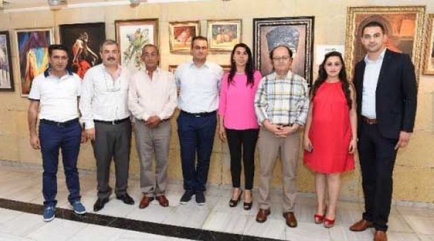 Üç sanatçıdan yağlı boya resim sergisi