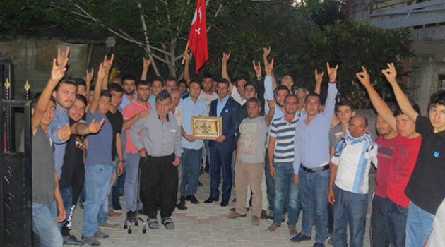 Uçar'ın ev toplantısı mitinge dönüştü