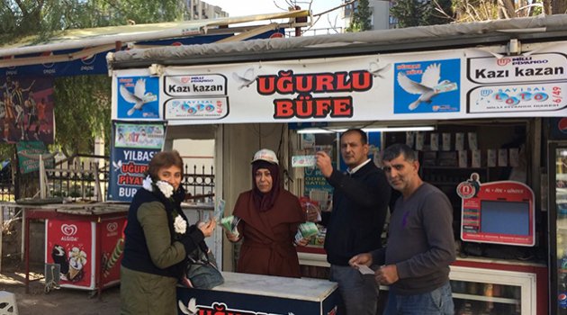 Uğurlu Büfe şans dağıtıyor