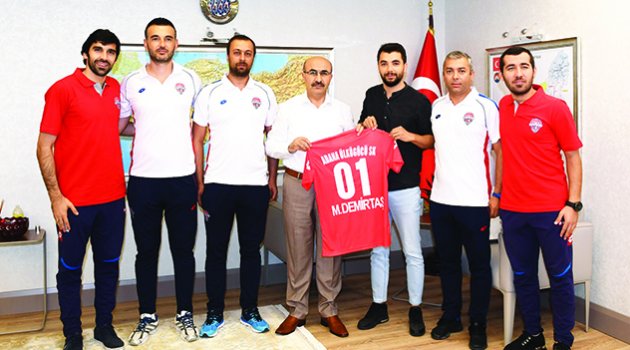Ülkügücüspor’dan Vali Demirtaş’a ziyaret