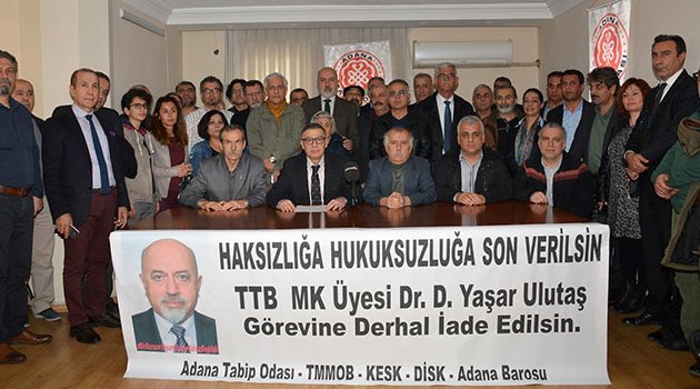 ‘Ulutaş, görevine iade edilmeli’