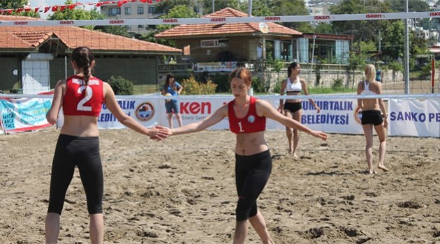 Üniversiteler Arası Plaj Voleybolu Şampiyonası sona erdi