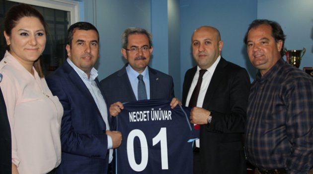 Ünüvar’dan Demirspor’a moral desteği...