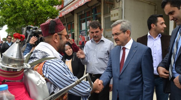 Ünüvar, Sarıçam esnafını ziyaret etti