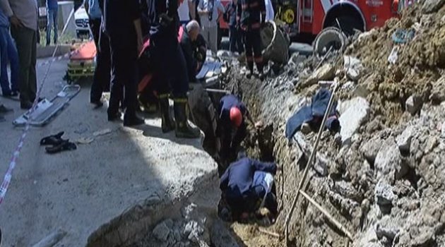 Üsküdar'da toprak kayması