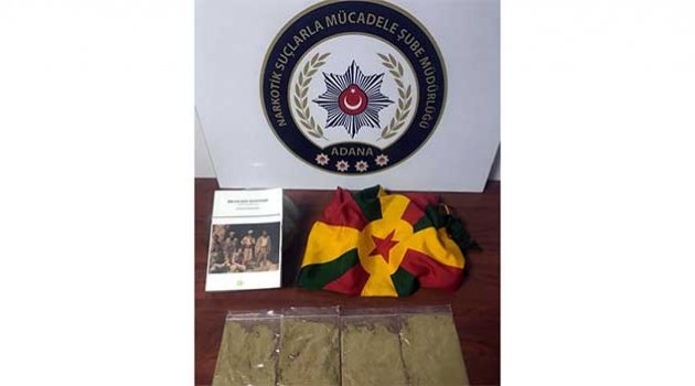 Uyuşturucu baskınında örgütsel doküman bulundu