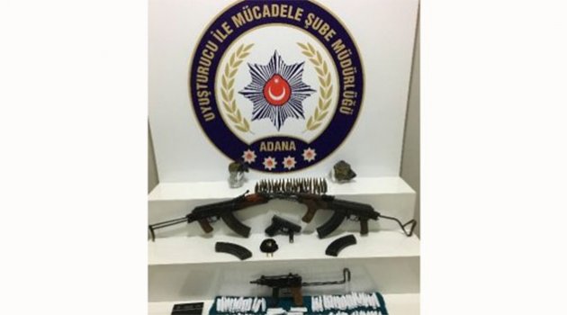Uyuşturucu Bulunan Evin Bahçesi Cephaneliği Aratmadı