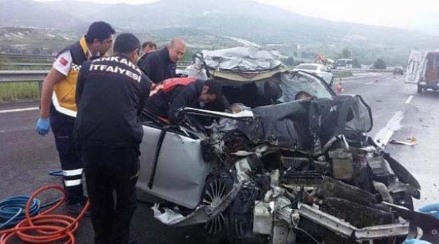 Uzman erbaşlık sınavını kazandı, kazada can verdi