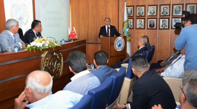 Vali Büyük ATB Meclisi’nin konuğu oldu