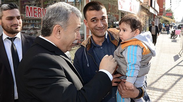 Vali Büyük, esnaf ve vatandaşlarla buluştu