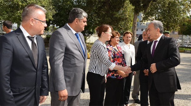 Vali Büyük Seyhan ve Yüreğir kaymakamlarını ziyaret etti