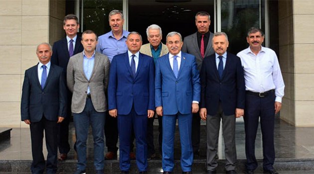 Vali Büyük’ten AOSB’ye veda ziyareti