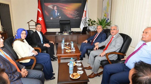 Vali Büyük’ten kamu kurumlarına ziyaret