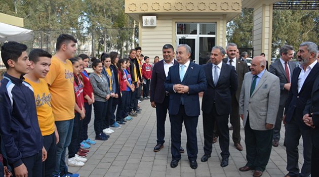 Vali Büyük’ten, Özel Erkan Teknik Meslek Lisesi’ne ziyaret