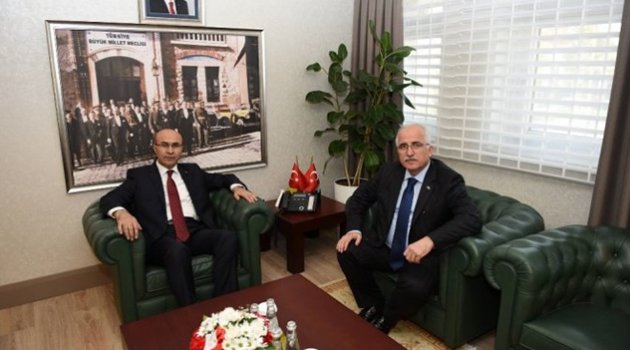 Vali Demirtaş’a Şanlıurfa Valisi'nden ziyaret
