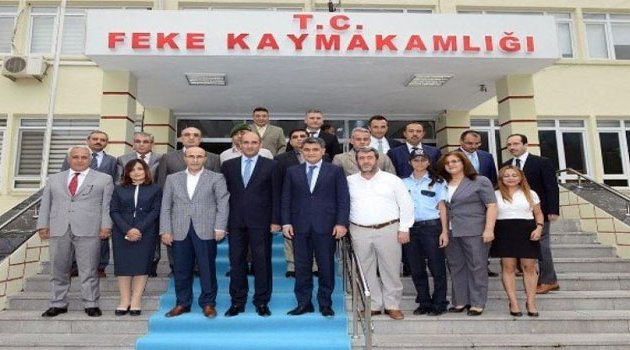 Vali Demirtaş Feke’de