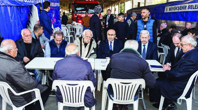 Vali Demirtaş şehidin evinde