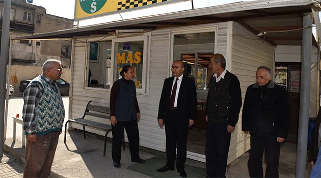 Vali Demirtaş, taksici esnafı ile bir araya geldi