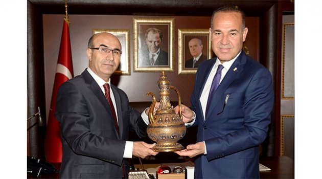 Vali Demirtaş’tan Başkan Sözlü’ye iade-i ziyaret