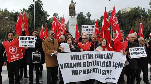 Vatan Partisi Adana İl Başkanı Kaplan: "HDP kapatılsın"