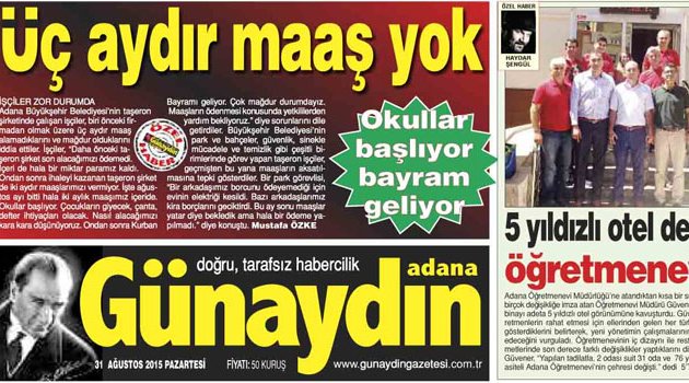 Ve maaşlar ödendi