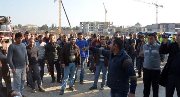 Vince çıkıp eylem yapınca ücretleri ödendi