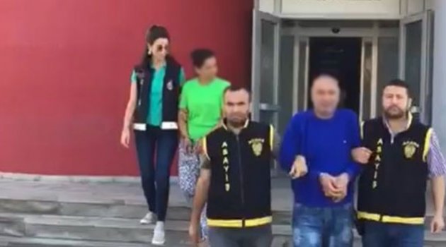 Yağmacı sevgililer yakayı ele verdi
