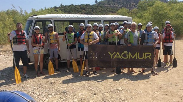 Yağmur"cular Rafting ile Göksu Nehri’ne meydan okudu
