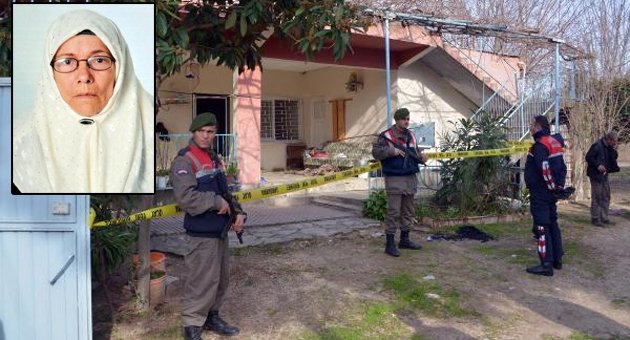 Yangında öldüğü sanılan kadın cinayete kurban gitmiş
