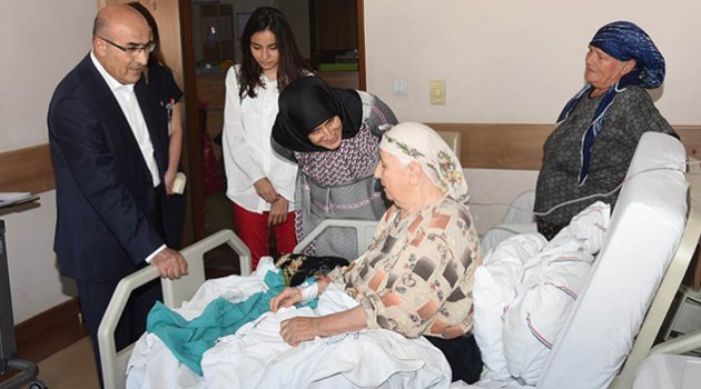 Yaralı polise acil şifalar diledi