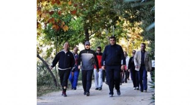 Yargı mensuplarından Sağlıklı Yaşam Yürüyüşü