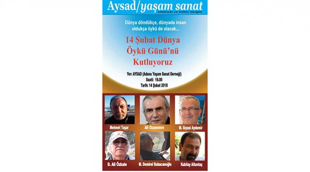 Yaşam Sanat Dergisi yazarları Dünya Öykü Günü’nde buluşuyor