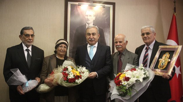 Yaşlılardan Vali Büyük’e Ziyaret