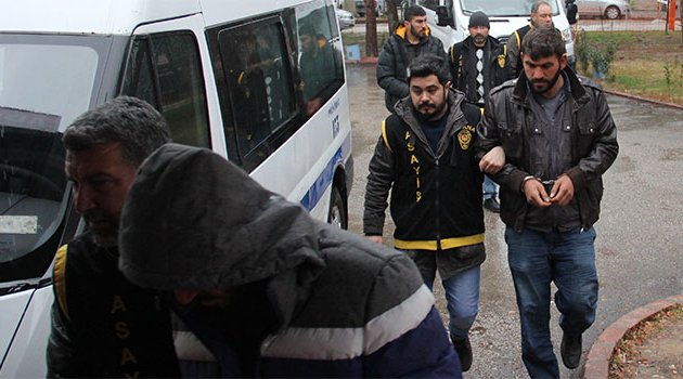 "Yeşillik" cinayeti zanlıları adliyeye sevk edildi