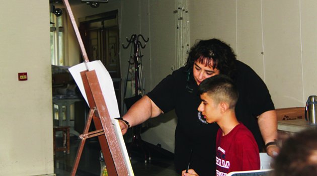 ‘Yetenekli olan sanat eseri çıkartır’