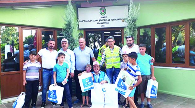 Yetim ve öksüzler sevindi